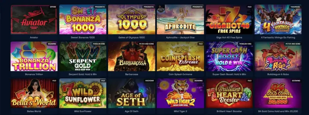 Haftanın öne çıkan slotları; Sweet Bonanza 1000, Gates of Olympus 1000 ve popüler slot oyunları